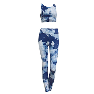 Vêtements en gros Dames Gym Fitness Sports Workout Yoga Set Seamless Women Active Wear Yoga Set avec logo personnalisé/taille/couleur - Product Image 2