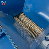 Granulateur à double rouleau entièrement automatique à haute compactation pour poudre d'engrais chimique, additifs minéraux, engrais composés