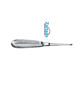 Instrumento Quirúrgico Bruns Cureta de Hueso de Acero Inoxidable Manual con Mango Hueco Redondo No. 6 17 Cm-Fabricante y Exportador - Product Image 2