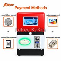 Distributeur automatique de cartes à collectionner, à fente unique avec écran publicitaire LCD, pour la vente au détail, les salles d'arcade et les centres de divertissement