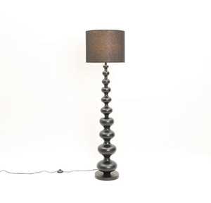 Lampe sur pied contemporaine « Vera » |   Lampe sur pied minimaliste avec abat-jour en lin, luminaire sur pied design avec abat-jour - Product Image 2