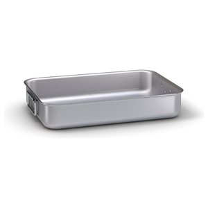 Rôtissoire professionnelle en aluminium 7040 (40x28x8cm) de la série 7000, compatible induction, pour rôtir, griller et cuire au four - Product Image 1