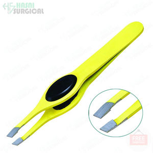 Pince à sourcils en caoutchouc avec poignées pour les doigts prix de gros pince à épiler pour les sourcils outils de manucure CE ISO approuvé - Product Image 4