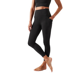 Leggings pour femmes personnalisés, sans couture, taille haute, pantalons de yoga élégants, confortables, vêtements de sport pour la salle de sport, vente en gros - Product Image 4