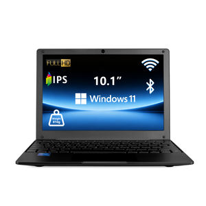 Mini-ordinateur <span class=keywords><strong>portable</strong></span> 10,1 pouces en promotion – Intel Celeron N4000, 8 Go de RAM, 128 Go SSD, écran IPS, Windows 10/11 – Idéal pour les étudiants - Product Image 1