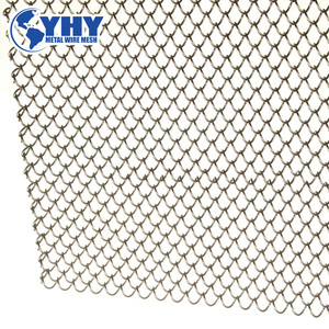 Thép Không Gỉ Trang Trí Dây Lưới Cho Lò Sưởi/Lò Sưởi Kim Loại Curtain <span class=keywords><strong>Wire</strong></span> <span class=keywords><strong>Mesh</strong></span> - Product Image 6