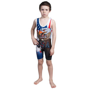 Wholesale Wrestling Singlet Men Women Children's Singlets Custom Design Wrestling Suits Singlet - Product Image 1
