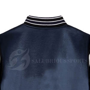 Wholesale Price Baseball <b>Jackets</b> Customizable Size <b>Short</b> Length Woven <b>Jackets</b> Cotton Filling Material Plain Dyed Crop Techniques - Product Image 4