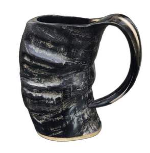 TASSES EN CORNE PERSONNALISÉES INDE USCTORY PRODUITS ARTISANAUX Tasse à boire en corne Nouveau design Naturel Original Viking Drinking - Product Image 3