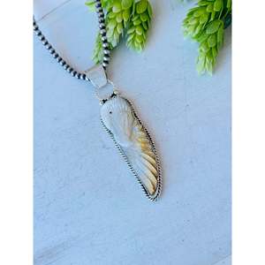 Zuni ชุดจี้เงินสเตอร์ลิงไข่มุกหรูหรา - Product Image 4