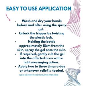 Spray Gel ViraSoothe Care+ 60g, produit de soin de la peau pour soulager la varicelle - Product Image 2