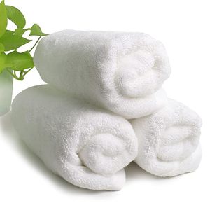 Solid Color Thickened 100% Cotton <b>Bath</b> <b>Towels</b> <b>Large</b> Size for Adults Kids Customizable Logo for Home Beach Hotel Sports Woven - Product Image 1