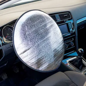 Couvre-volant de voiture en aluminium personnalisé pour cadeaux promotionnels et d'affaires - Product Image 2