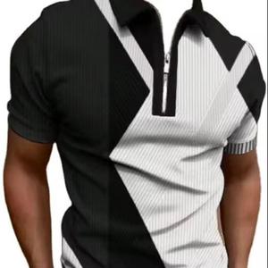 Polo de negocios de ocio personalizado, camiseta de manga corta de verano con logotipo, diseño personalizado, tela para ocasiones de golf - Product Image 6