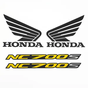 Juego Completo de Calcomanías para Motor Honda NC700S, Calcomanías Personalizadas con Logotipo para Motocicleta, Obra Maestra de para Honda - Product Image 2