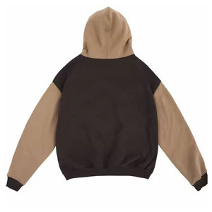 Venta al por mayor Tasa de Sudadera con capucha de gran tamaño Casual Hip Hop Streetwear Sudadera con capucha de gran tamaño por encargo Sudaderas con capucha de gran tamaño - Product Image 3