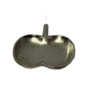 Cuenco de Lujo de Latón con Borde Dentado, Centro de Mesa Metálico Seguro, Cuencos Retro de Estilo Europeo, Plato Decorativo para Servir Frutas y Ensaladas, Hecho a Mano - Product Image 5