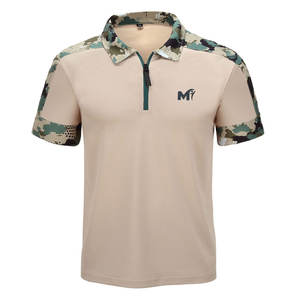 Polo T-shirt pour homme, style unique, sur mesure, de bonne qualité, impression de logo personnalisée, manches courtes - Product Image 1