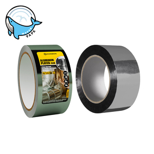 <span class=keywords><strong>Cinta</strong></span> <span class=keywords><strong>Adhesiva</strong></span> Metalizada Plateada de Película Acrílica de Agua PAP Personalizada Anti-OEM, Adhesivo de Película Metalizada BOPP - Product Image 1