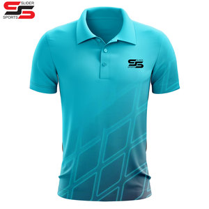 Polo d'entreprise personnalisé de haute qualité en polyester, polo de golf, broderie personnalisée, t-shirt polo avec logo - Product Image 1