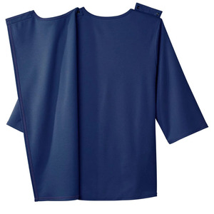 เสื้อปักลายสำหรับผู้หญิงเสื้อสำหรับผ่าตัดไหล่เปิดหลังได้ง่ายเสื้อผ้าปรับขนาดได้สำหรับการทำคีโม - Product Image 2