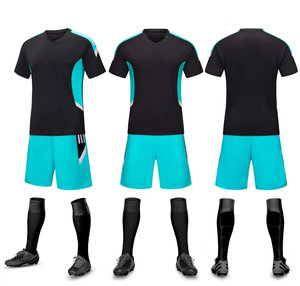 Meilleure vente de maillots de football de club de couleur rouge avec logo sublimé personnalisé kits d'uniformes de football pour adultes maillot de football rouge fluo pour hommes - Product Image 5