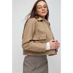 เสื้อแจ็คเก็ตสั้นพร้อมดีเทลกระเป๋า - Product Image 3