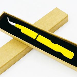 Pinzas Profesionales de Acero Inoxidable Sólido de Primera Calidad para Extensión de Pestañas, Hechas a Mano, con Punta Puntiaguda, para Cuidado Personal - Product Image 6