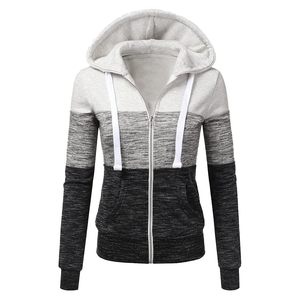 Nouveau sweat à capuche tendance pour femme, confortable, printemps-automne, avec capuche, vêtements d'hiver, sweat-shirt uni pour femme - Product Image 2