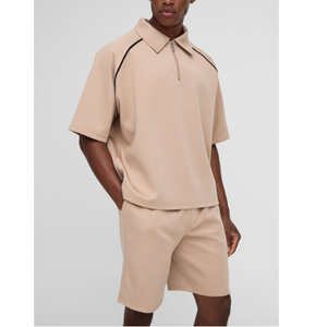 Casual Two-Piece Men's Wear Matching Set Breathable and Lightweight Private Label Custom Branding Service - Product Image 1