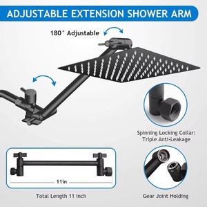 Công Nghệ Giá Bán Buôn Phòng Tắm Vòi Hoa Sen Đặt 10 Inch Áp Lực Cao Mưa Đầu Vòi Hoa Sen Chất Lượng Tốt Hệ Thống Vòi Hoa Sen - Product Image 2