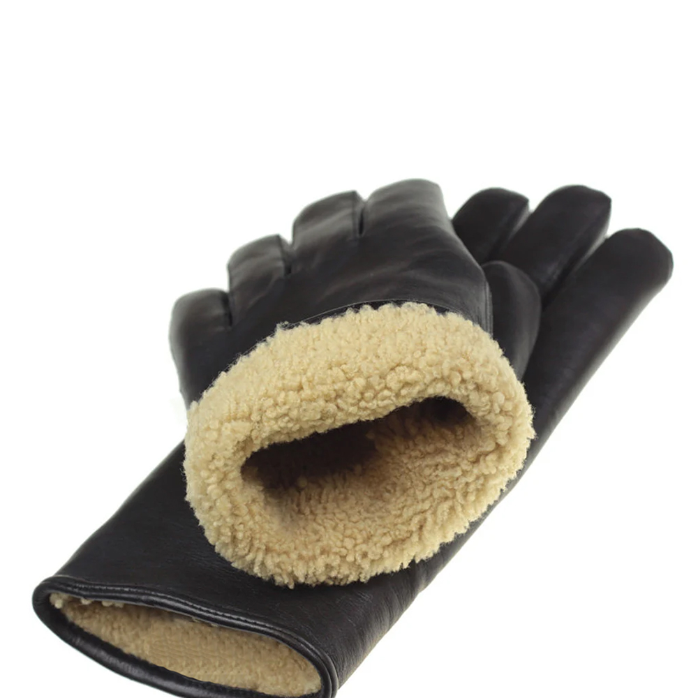 Leather Driving Gloves Soft Leather Used For Gloves Leather Work Gloves Men  Men's Genuine Leather Winter