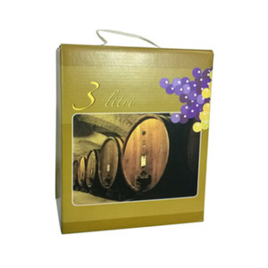 Cartone Colorato con Manico per Sacca Bag 3 L - Product Image 1