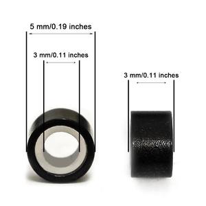 Hair <b>Extensions</b> <b>Beads</b> Tools Kit <b>Extensions</b> Micro Pulling Needle, Loop Threader and 500 Pieces Silicone Lined Micro Rings - Product Image 4