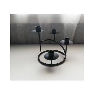 Vintage inspired metal candle holder set handcrafted <b>for</b> indoor outdoor use living room dining table <b>bedroom</b> patio - Product Image 4