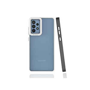 Étui de protection en silicone liquide noir de qualité supérieure MSRA Mima Series pour Samsung Galaxy A72 - Product Image 1