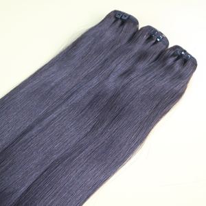 Paquete de cabello de muestra gratis Cabello alineado con cutícula virgen cruda, paquete de tejido de cabello humano - Product Image 4