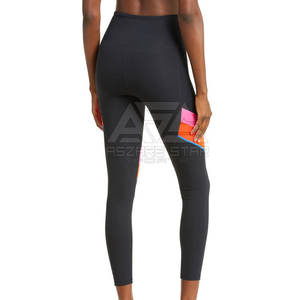 Customized <b>Women's</b> High Quality Fitness <b>Leggings</b> Stretchable Solid <b>Pattern</b> Pants Online Sale <b>Leggings</b> - Product Image 2