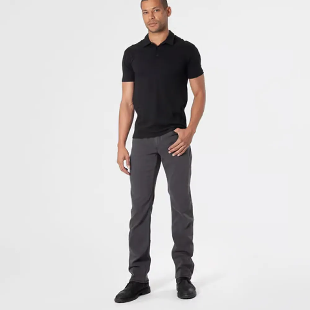 Pantaloni da uomo Skinny da Yoga e da viaggio-Jeans in Denim elasticizzati da Golf in tinta unita Jeans ricamati Jeans grigi