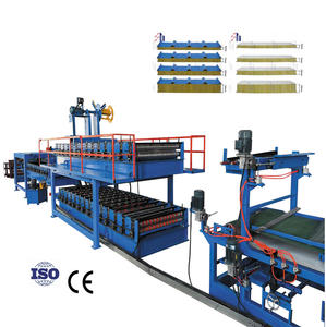 Línea <span class=keywords><strong>de</strong></span> Producción <span class=keywords><strong>de</strong></span> Paneles Sándwich Solares <span class=keywords><strong>con</strong></span> Tornillos Ocultos, Máquina para Fabricar Paneles <span class=keywords><strong>de</strong></span> Techo y Pared Sándwich para Cámaras Frigoríficas <span class=keywords><strong>con</strong></span> Aislamiento <span class=keywords><strong>de</strong></span> EPS y Lana <span class=keywords><strong>de</strong></span> Roca - Product Image 1
