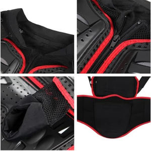 Blouson de moto CE en polyester respirant et résistant à l'usure pour hommes équipement de protection en maille pour les courses de motos - Product Image 6