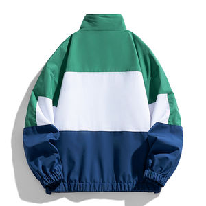 Vente en gros Veste décontractée pour homme, vêtements de sport d'extérieur, veste coupe-vent, bombardier pour homme, veste d'affaires à col montant - Product Image 6