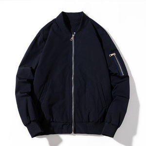 แจ็กเก็ตนักบินเบอร์แบบลำลองของผู้ชายโลโก้ด้านหน้าสไตล์สตรีทไฮสตรีทใหม่คอลเลกชันฤดูหนาวบริการ OEM 2025 - Product Image 4