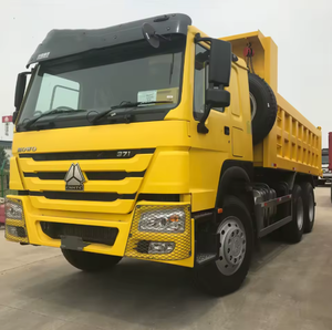 Camion benne lourd d'occasion Euro3 Sino.truck Ho.wo 8X4 avec conduite à gauche et caméra de recul disponible à la vente - Product Image 1