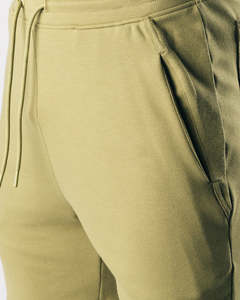 กางเกงขาสั้นลำลองผู้ชายพิมพ์โลโก้ตามสั่ง ผ้าคอร์ดูรอยแห้งเร็ว มีเชือกผูกเอวระดับกลาง ระบายอากาศได้ดี - Product Image 5