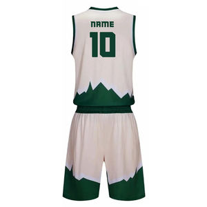 Ensemble de basketball unisexe respirant à séchage rapide imprimé pour homme 2026, grande taille, en polyester 180g, idéal pour l'été - Product Image 6