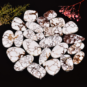 AAA + qualité naturel cheval sauvage magnésite jaspe cabochon de pierres précieuses en vrac mélange de pierres précieuses en forme de mélange pour la fabrication de bijoux - Product Image 2