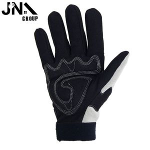 Guantes de mecánico de cuero sintético antiestático personalizados para trabajo de seguridad mecánica de montaje automotriz con color personalizado - Product Image 3