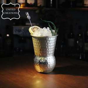 Nouvelle chope à bière en acier inoxydable argenté pour bar menthe Julep tasses en gros en acier inoxydable bière Julep tasse - Product Image 2