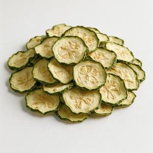 Suministro de fábrica superior, calabacín seco deshidratado, rebanadas de calabacín secas a granel, ideales para la distribución comercial de la industria alimentaria - Product Image 6